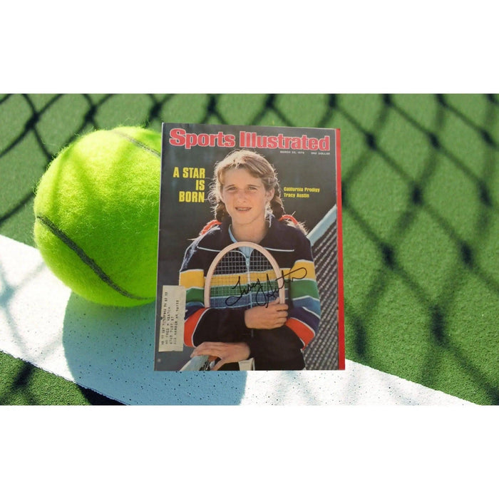 Tracy Austin Sports Illustrated signed