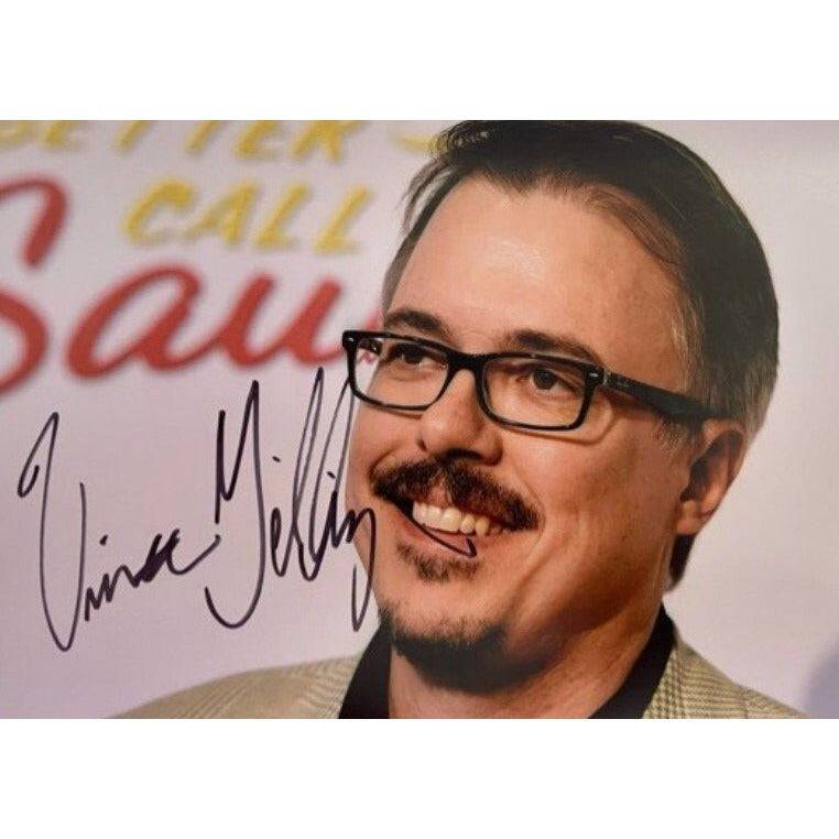 Vince Gilligan Breaking Bad creator 5 x 7 photo signed