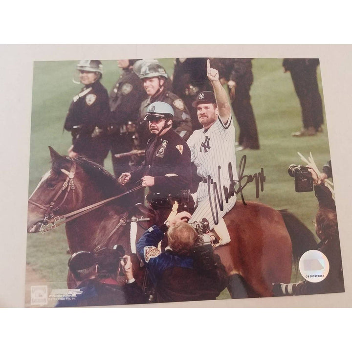 Wade Boggs New York Yankees 8 x 10 signed photo