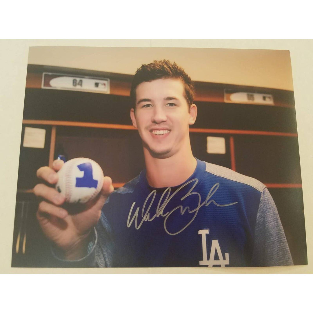 Walker Buehler Dodgers 8 x 10 signed photo