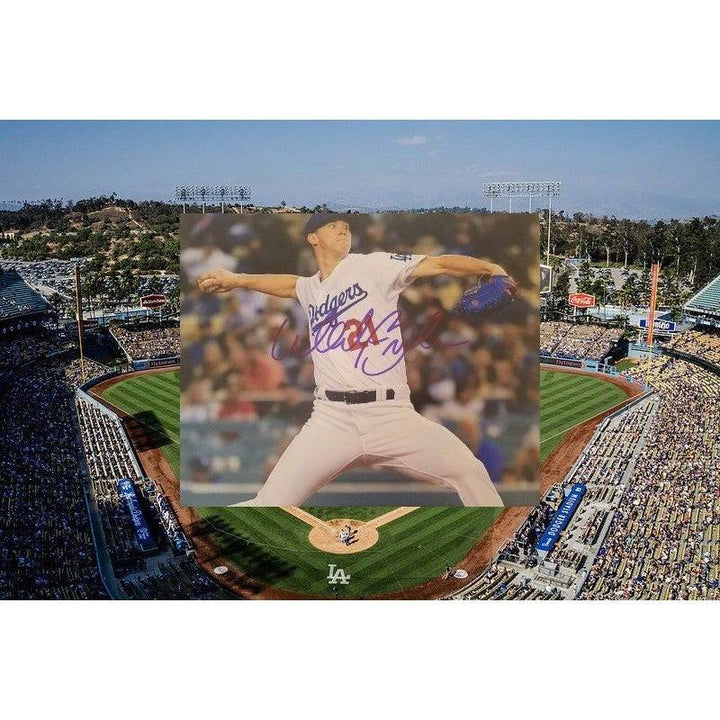 Walker Buehler Dodgers 8 x 10 signed photo