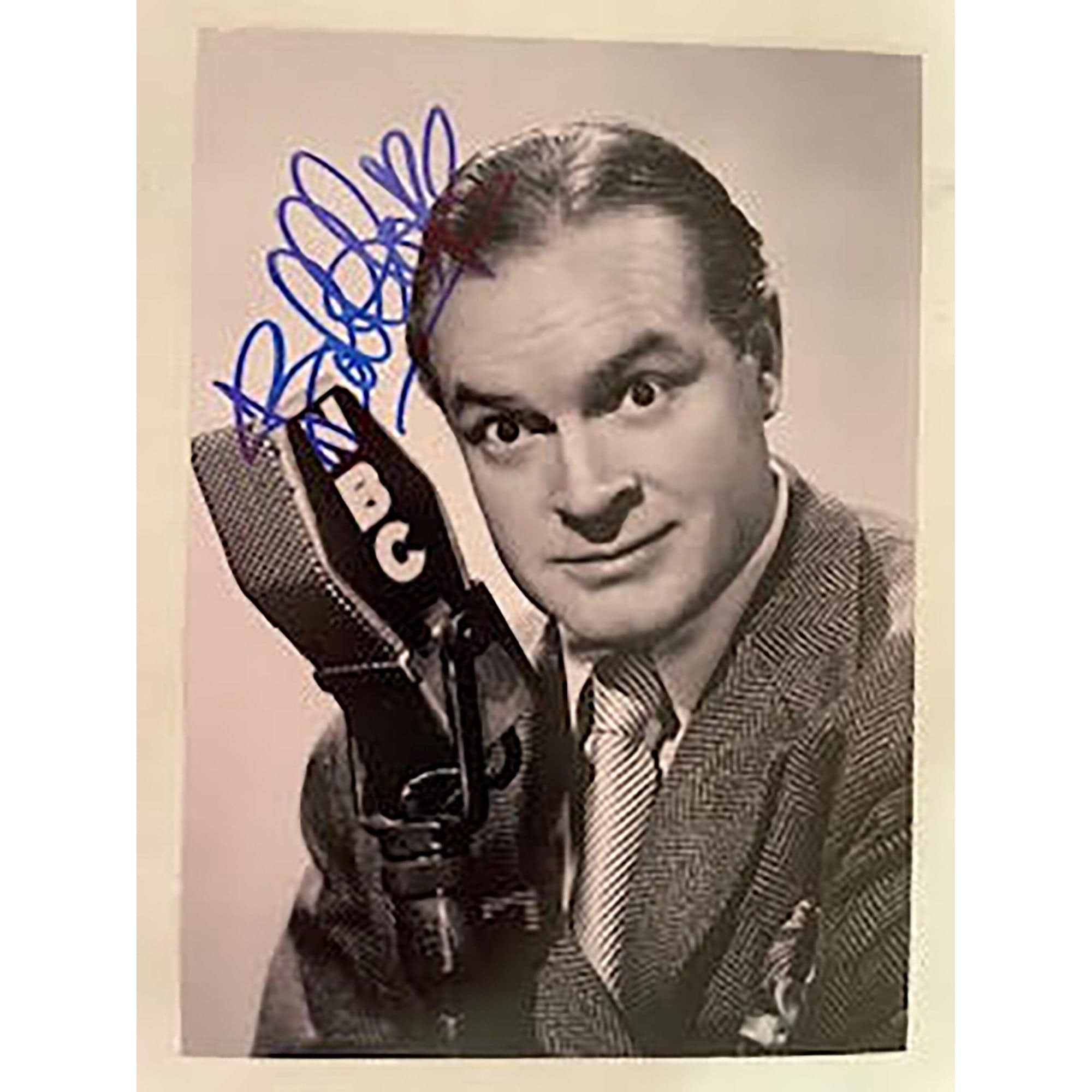 Bob Hope 5 x 7 photo signed with proof - Awesome Artifacts 