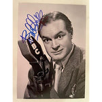 Load image into Gallery viewer, Bob Hope 5 x 7 photo signed with proof - Awesome Artifacts 
