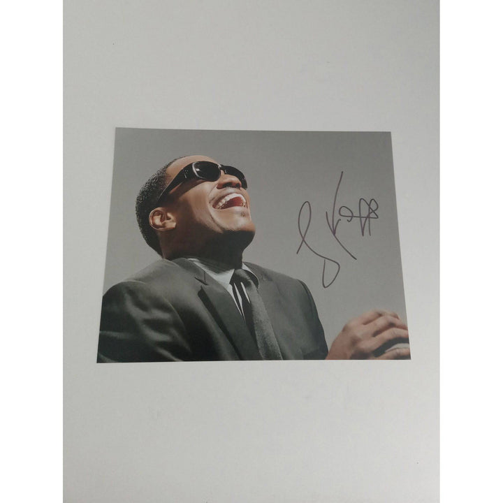 Jamie Foxx Ray 8 x 10 signed photo with proof