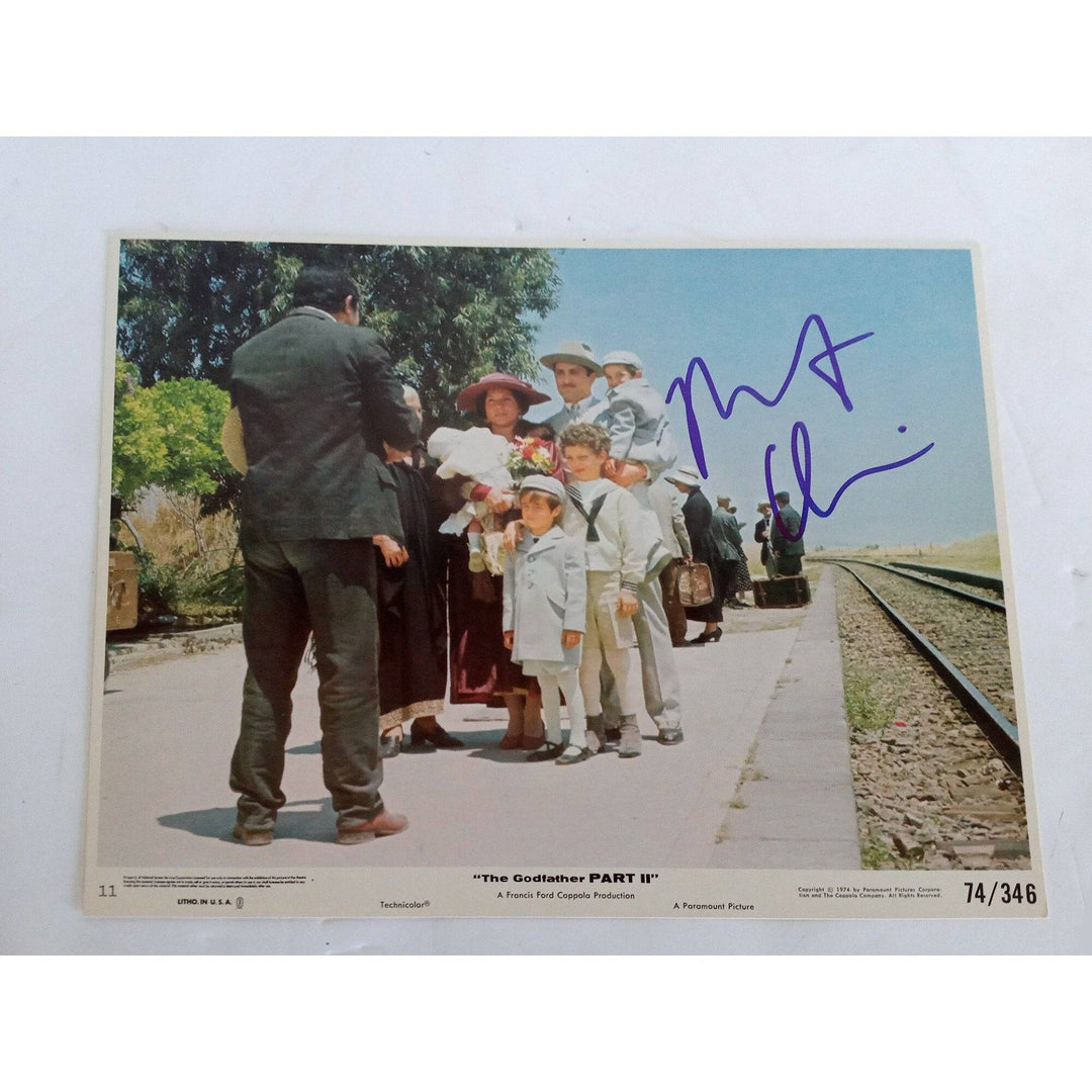 Robert De Niro I original lobby card 1972 the Godfather 8x10 signed with proof