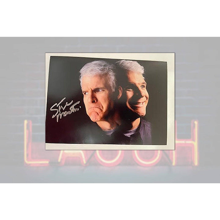 Steve Martin comedian 5 x 7 photo signed with proof - Awesome Artifacts 