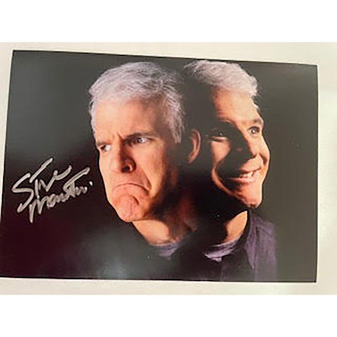 Steve Martin comedian 5 x 7 photo signed with proof - Awesome Artifacts 