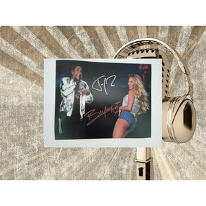 Beyonce Knowles Jay-Z Shawn Carver 8 x 10 signed photo with proof