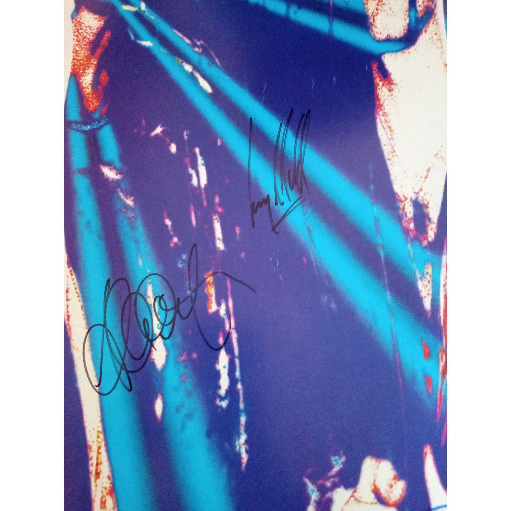 Bono Edge Adam Clayton and Larry Mullen U2  signed poster