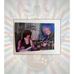 Load image into Gallery viewer, Brian May of Queen and Jeff Beck 5 x 7 photograph signed with proof
