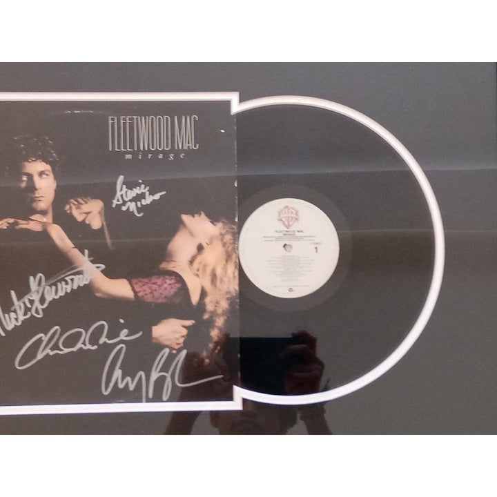 Fleetwood Mac Stevie Nicks Christy McVie Lindsey Buckingham signed LP - Awesome Artifacts 