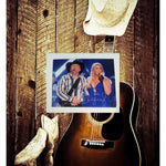 Load image into Gallery viewer, Garth Brooks and Trisha Yearwood 8 by 10 signed photo with proof
