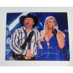 Load image into Gallery viewer, Garth Brooks and Trisha Yearwood 8 by 10 signed photo with proof
