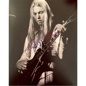 Greg Allman 8x10 photo signed with proof