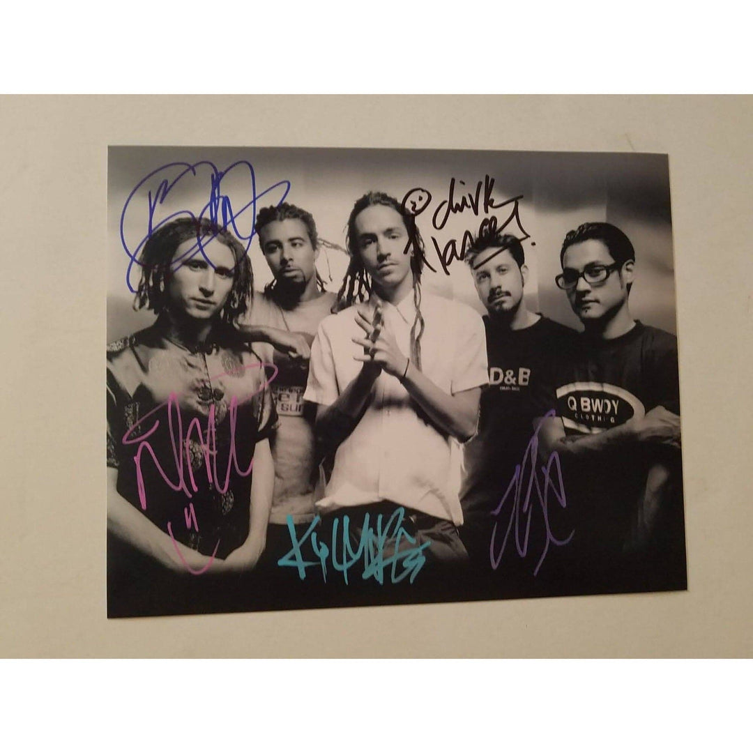 Incubus Brandon Boyd 8x10 signed photo