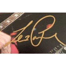 Les Paul 5 x 7 photo signed with proof