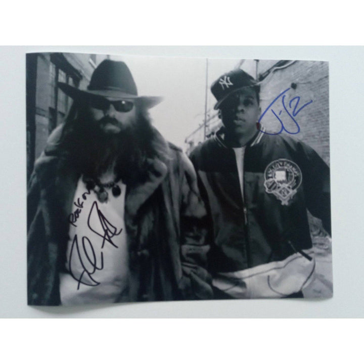 Rick Rubin and Jay-Z 8 by 10 signed photo with proof - Awesome Artifacts 