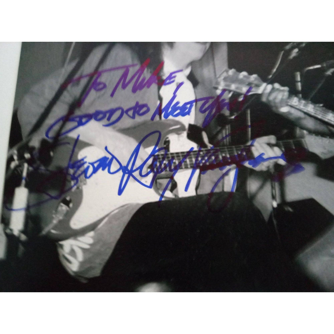 Stevie Ray Vaughan and Albert King 8 x 10 photo signed  with proof