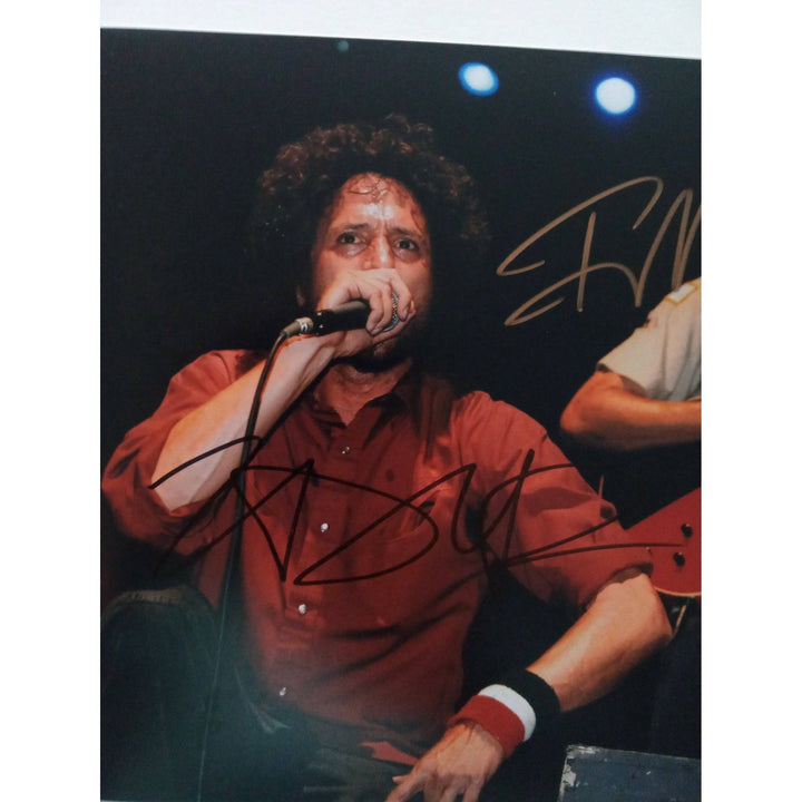 Tom Morello and Zack Dela Rocha 8 x 10 signed photo with proof - Awesome Artifacts 