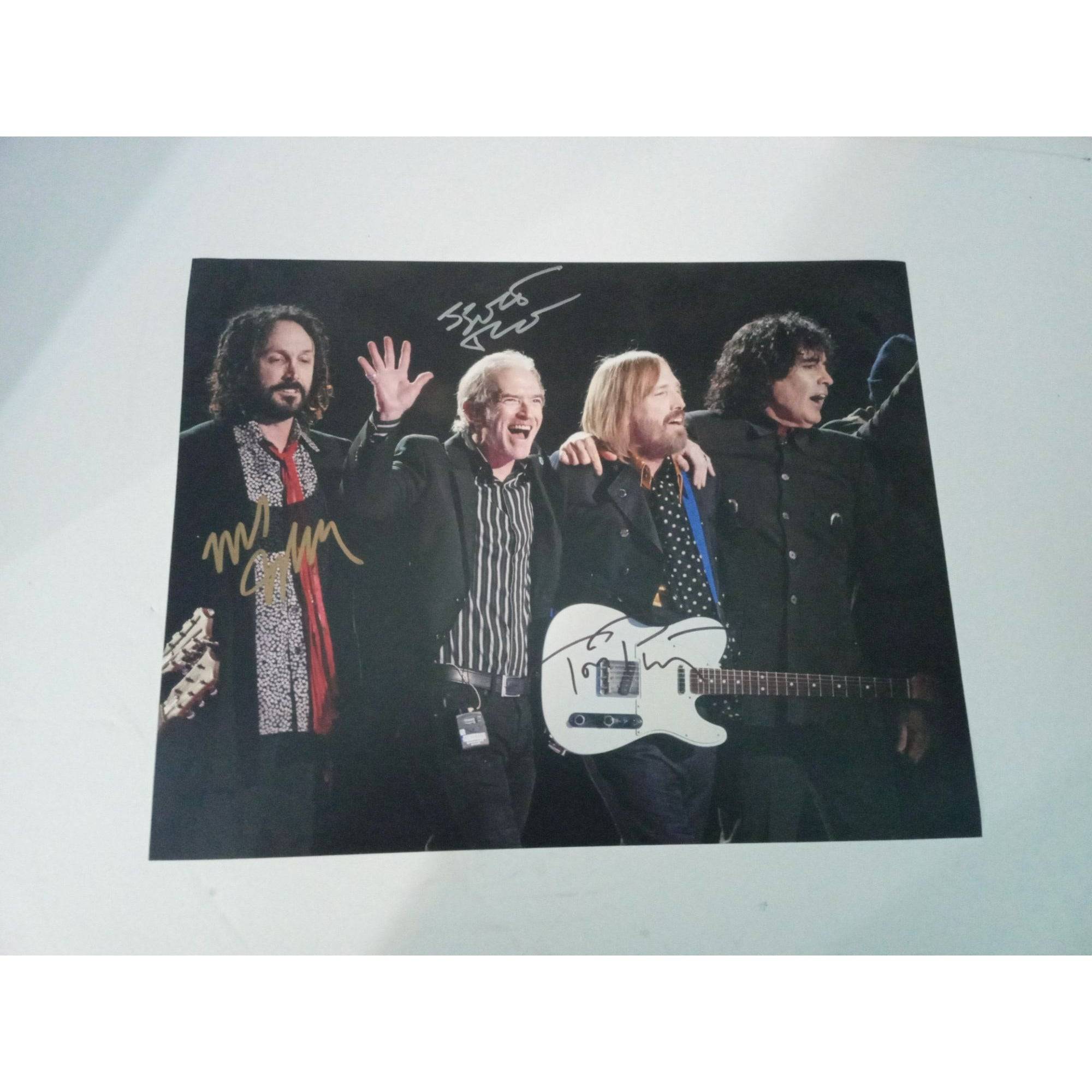 Tom Petty and the Heartbreakers signed 11 by 14 photo with proof