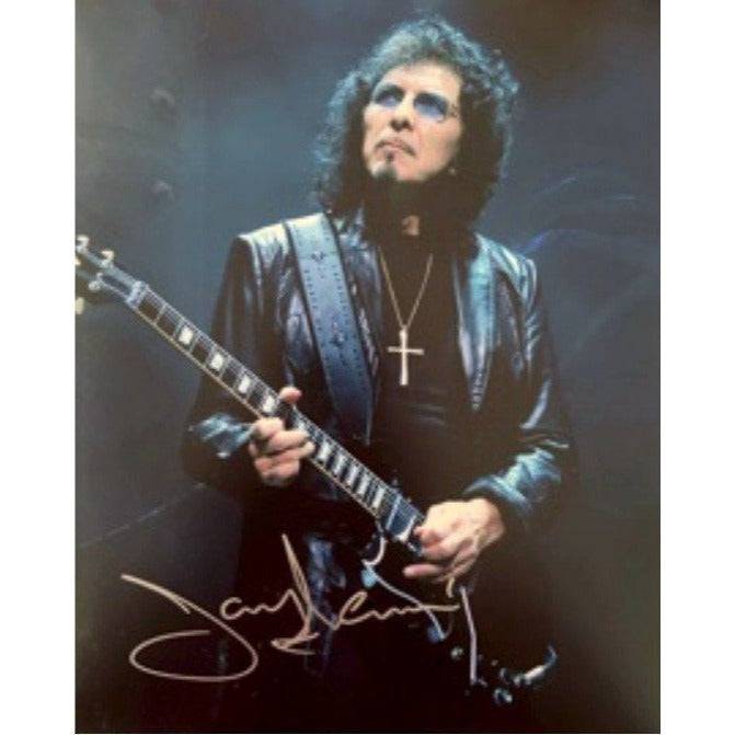 Tony Iommi Black Sabbath 8 x 10 signed photo