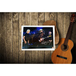 Load image into Gallery viewer, Willie Nelson Kris Kristofferson and Chris Singleton 8 x 10 photo signed with proof
