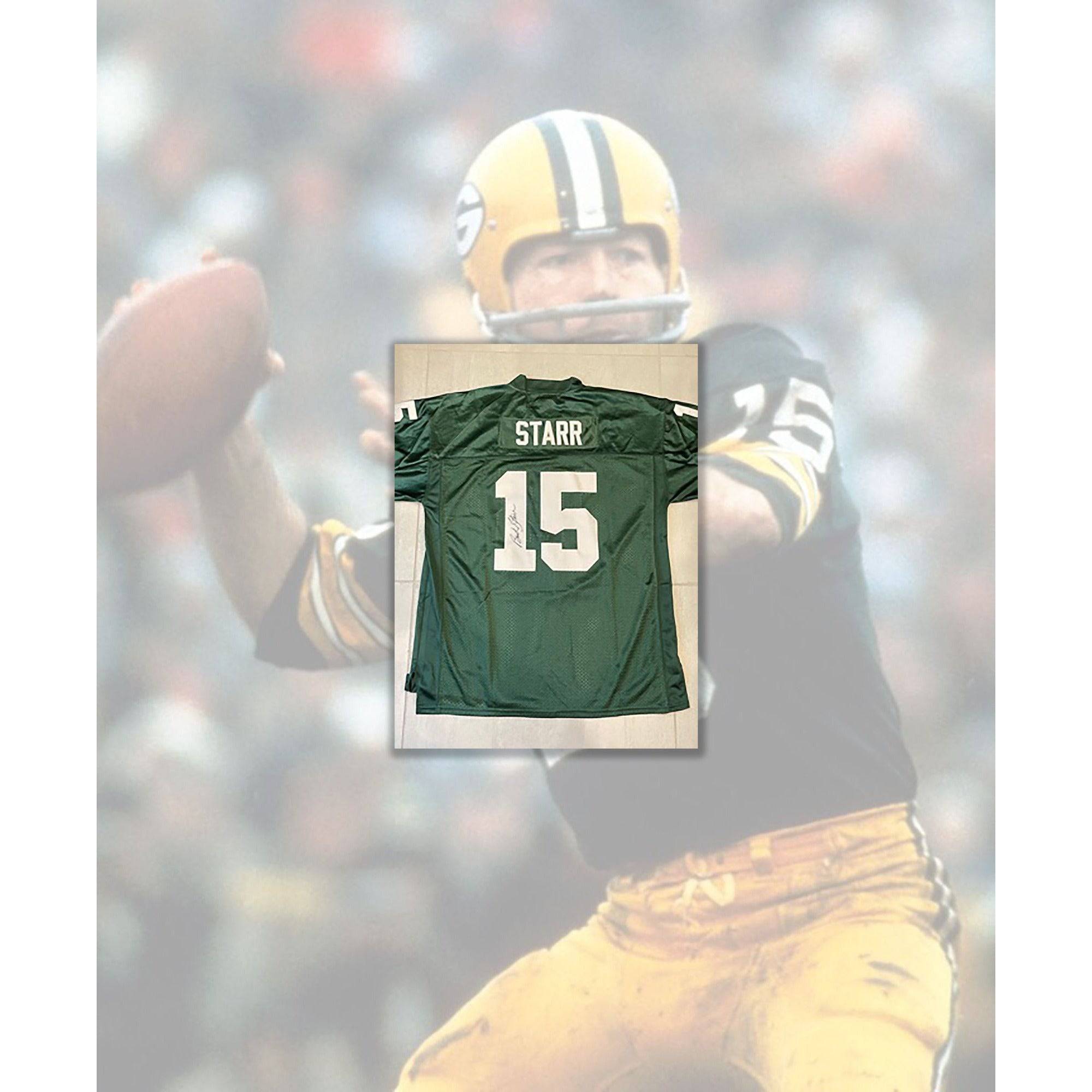 Bart Starr jersey signed with proof