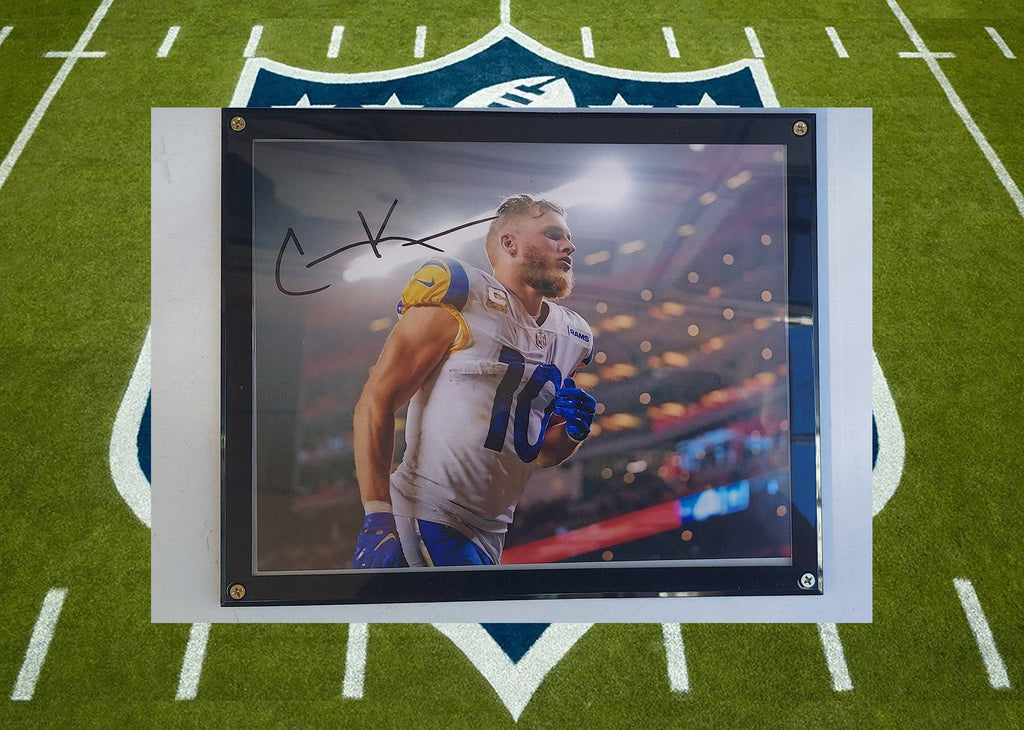 Cooper Kupp Los Angeles Rams 8x 10 photo signed with proof