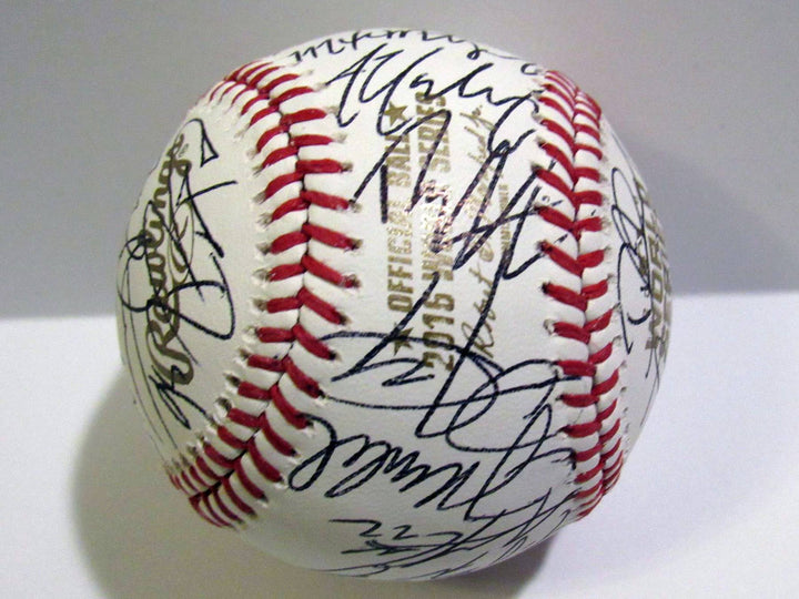 Copy of Chicago Cubs World champions Joe Maddon, Anthony Rizzo, Kris Bryant team signed baseball with proof