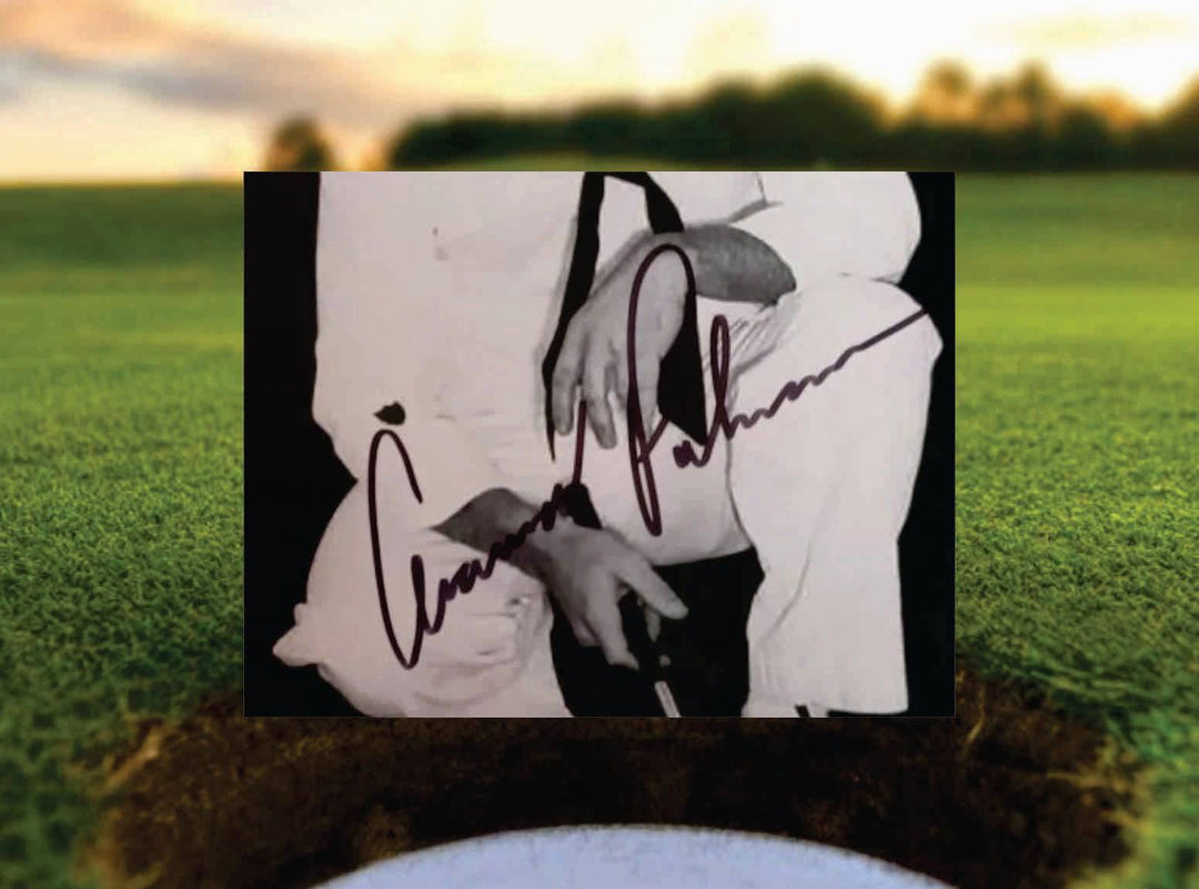 Arnold Palmer 8x10  photo signed with proof - Awesome Artifacts 