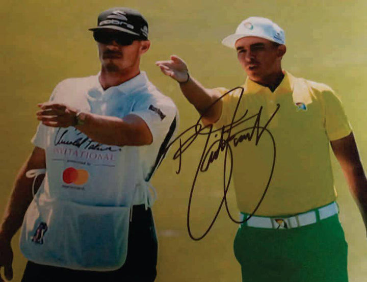 Golf Star Rickie Fowler 8 x 10 photo signed with proof - Awesome Artifacts 