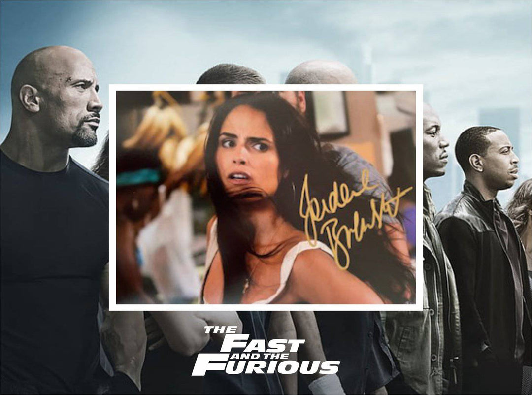 Jordana Brewster Mia Toretto Fast and Furious 5 x 7 photo signed with proof - Awesome Artifacts 