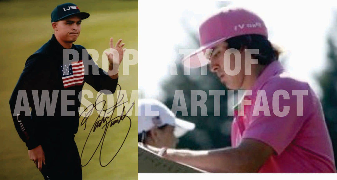 Rickie Fowler golf star 8x 10 photo signed with proof - Awesome Artifacts 