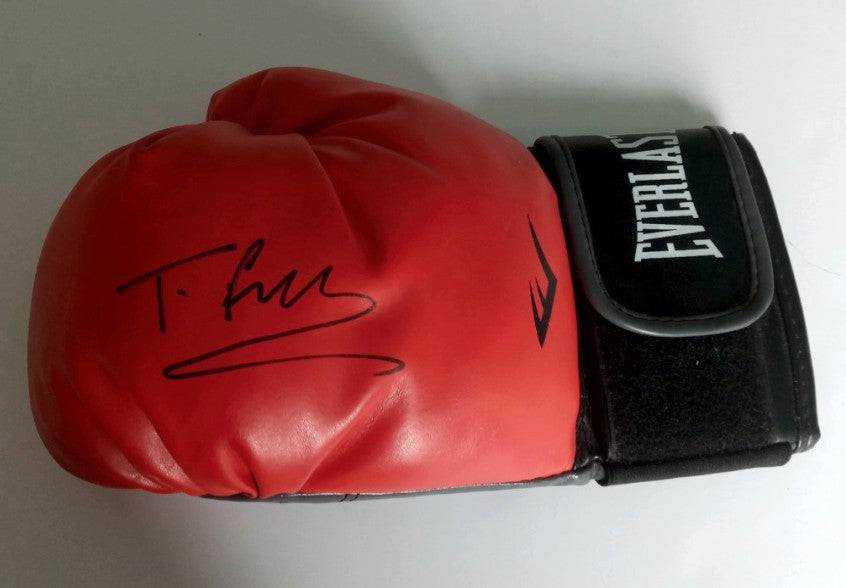 Tyson Fury Everlast boxing glove signed with proof