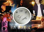 Load image into Gallery viewer, 311 SA Martinez Nick Hexum peanut 14in Remo drumhead signed - Awesome Artifacts 
