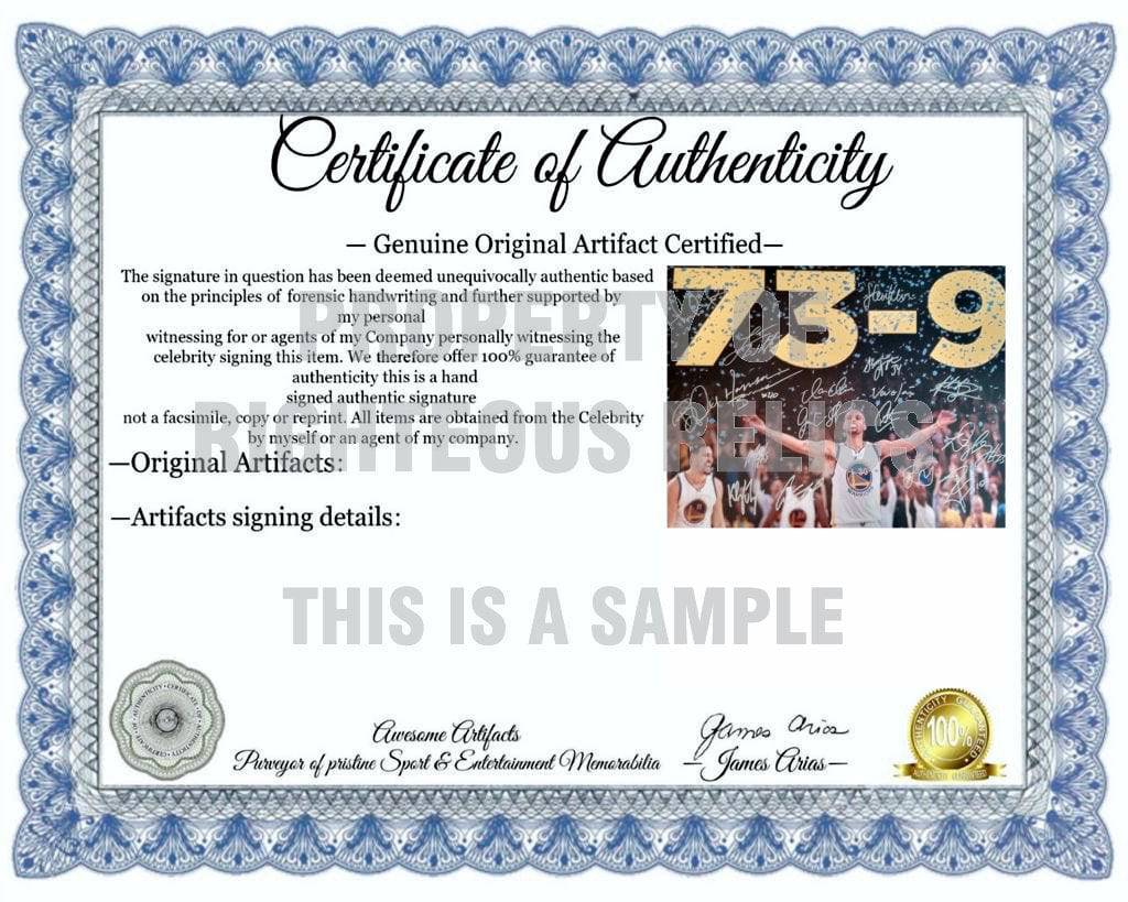 Draymond Green Steve Kerr Steph Curry Klay Thompson Golden State Warriors 16 x 20 photo signed with proof - Awesome Artifacts 