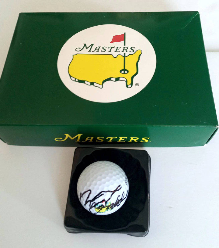 Gary Player Masters golf ball signed with proof - Awesome Artifacts 