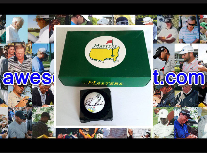 Patrick Reed Masters champion golf ball signed - Awesome Artifacts 