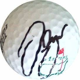 Sergio Garcia Masters golf ball signed with proof - Awesome Artifacts 