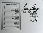 Load image into Gallery viewer, Gary Player Masters Golf scorecard signed with proof - Awesome Artifacts 
