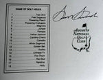 Load image into Gallery viewer, Seve Ballesteros Masters Golf scorecard signed with proof - Awesome Artifacts 
