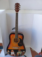 Load image into Gallery viewer, CSNY David Crosby, Neil Young, Graham Nash and Stephen Stills one of a kind guitar signed
