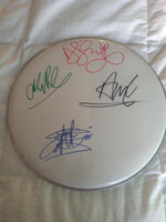 Load image into Gallery viewer, David Gahan, Depeche Mode 14 inch drum head signed with proof - Awesome Artifacts 
