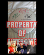 Load image into Gallery viewer, David Gahan, Depeche Mode 14 inch drum head signed with proof - Awesome Artifacts 
