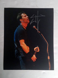 James Hetfield Metallica 8 x 10 photo signed with proof - Awesome Artifacts 