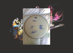 Load image into Gallery viewer, Rick Nielsen Cheap Trick 14 inch drum head signed with proof - Awesome Artifacts 
