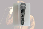 Load image into Gallery viewer, Steven Patrick Morrissey lead singer of The Smiths signed microphone with proof
