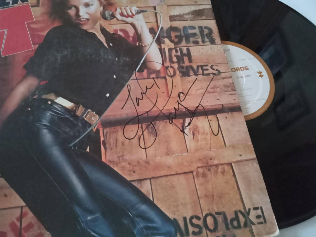 Tanya Tucker LP signed with proof