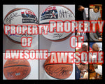 Load image into Gallery viewer, 2008 USA basketball team signed Kobe Bryant, LeBron James, Dwyane Wade, Chris Paul basketball signed with proof
