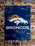 Load image into Gallery viewer, 2014 AFC Champion Denver Broncos Peyton Manning, John Elway, Von Miller team signed 16 x 20 photo with proof - Awesome Artifacts 
